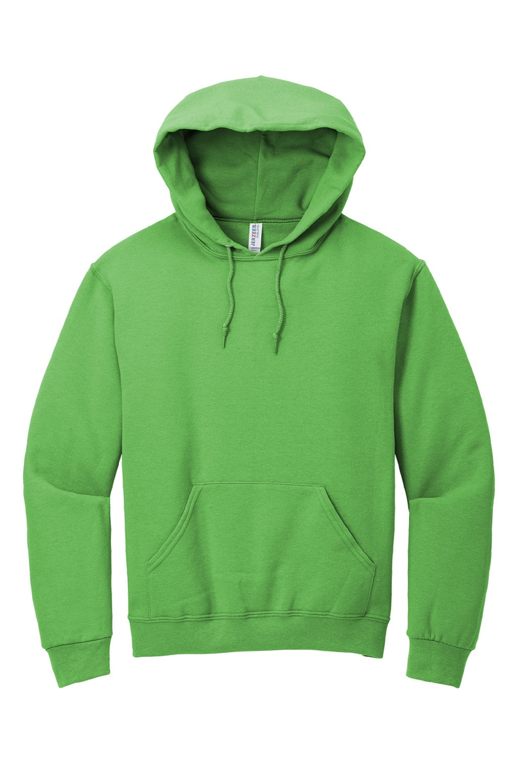 Jerzees 996M/996MR Mens NuBlend Pill Resistant Fleece Hooded Sweatshirt Hoodie w/ Pouch Pocket Kiwi Green Flat Front