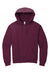 Jerzees 996M/996MR Mens NuBlend Pill Resistant Fleece Hooded Sweatshirt Hoodie w/ Pouch Pocket Maroon Flat Front