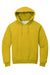 Jerzees 996M/996MR Mens NuBlend Pill Resistant Fleece Hooded Sweatshirt Hoodie w/ Pouch Pocket Heather Mustard Yellow Flat Front