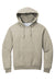 Jerzees 996M/996MR Mens NuBlend Pill Resistant Fleece Hooded Sweatshirt Hoodie w/ Pouch Pocket Heather Oatmeal Flat Front