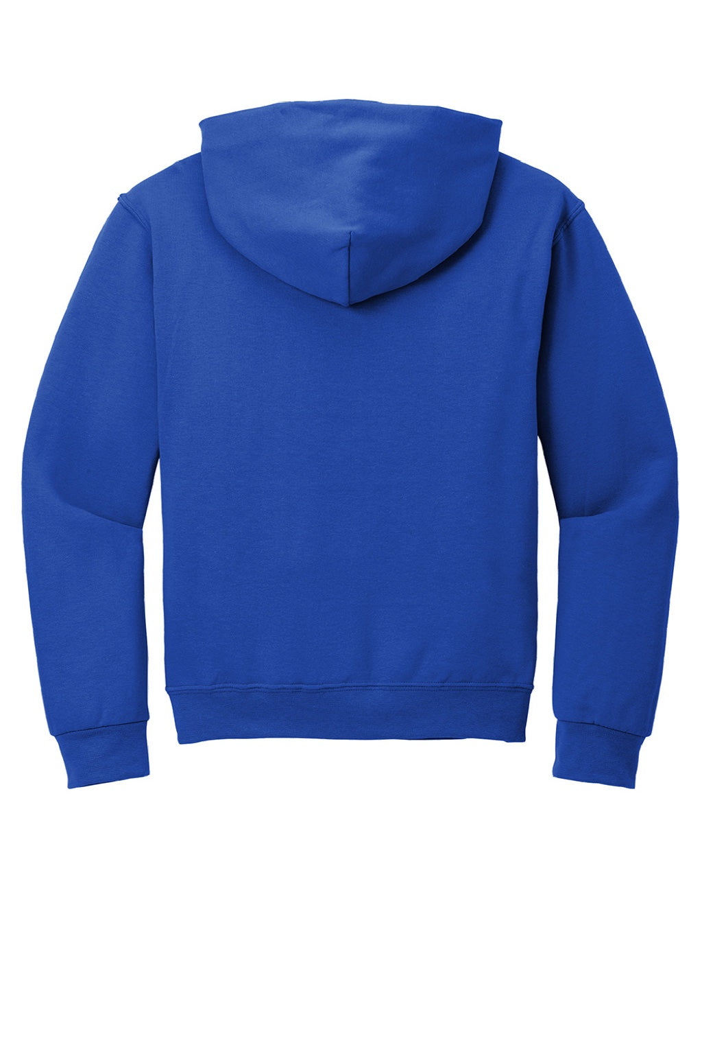 Jerzees 996M/996MR Mens NuBlend Pill Resistant Fleece Hooded Sweatshirt Hoodie w/ Pouch Pocket Royal Blue Flat Back