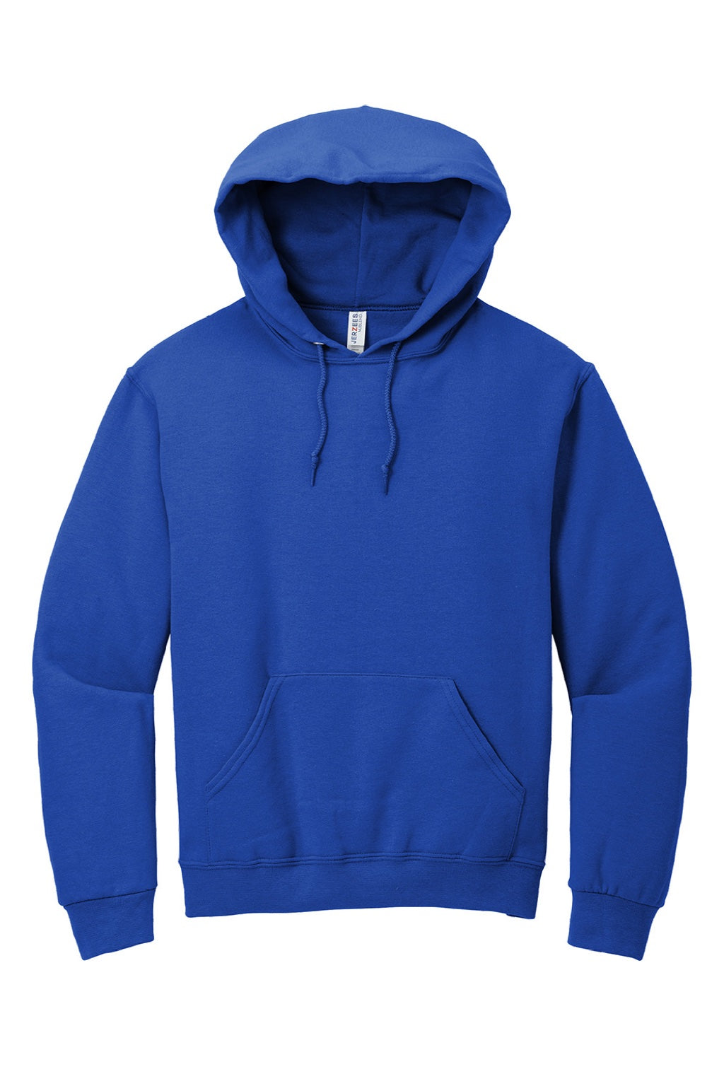 Jerzees 996M/996MR Mens NuBlend Pill Resistant Fleece Hooded Sweatshirt Hoodie w/ Pouch Pocket Royal Blue Flat Front