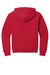 Jerzees 996M/996MR Mens NuBlend Pill Resistant Fleece Hooded Sweatshirt Hoodie w/ Pouch Pocket True Red Flat Back