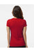 Paragon 203 Womens Vera Short Sleeve V-Neck T-Shirt Red Model Back