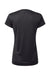 Paragon 204 Womens Islander Performance Moisture Wicking Short Sleeve Crewneck T-Shirt Black Flat Back