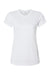 Paragon 204 Womens Islander Performance Short Sleeve Crewneck T-Shirt White Flat Front