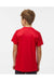 Paragon 208Y Youth Islander Performance Short Sleeve Crewneck T-Shirt Red Model Back