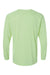 Paragon 210 Mens Islander Performance Moisture Wicking Long Sleeve Crewneck T-Shirt Limeade Green Flat Back