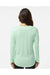 Paragon 214 Womens Islander Performance Long Sleeve Scoop Neck T-Shirt Mint Green Model Back