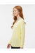 Paragon 214 Womens Islander Performance Long Sleeve Scoop Neck T-Shirt Pale Yellow Model Side