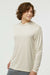 Paragon 220 Mens Bahama Performance Moisture Wicking Long Sleeve Hooded T-Shirt Hoodie Sand Model Side