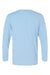 Paragon 222 Mens Aruba Extreme Performance Moisture Wicking Long Sleeve Crewneck T-Shirt Blue Mist Flat Back