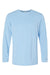 Paragon 222 Mens Aruba Extreme Performance Long Sleeve Crewneck T-Shirt Blue Mist Flat Front