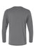 Paragon 222 Mens Aruba Extreme Performance Long Sleeve Crewneck T-Shirt Medium Grey Flat Back