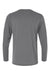 Paragon 222 Mens Aruba Extreme Performance Moisture Wicking Long Sleeve Crewneck T-Shirt Medium Grey Flat Back
