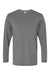 Paragon 222 Mens Aruba Extreme Performance Moisture Wicking Long Sleeve Crewneck T-Shirt Medium Grey Flat Front