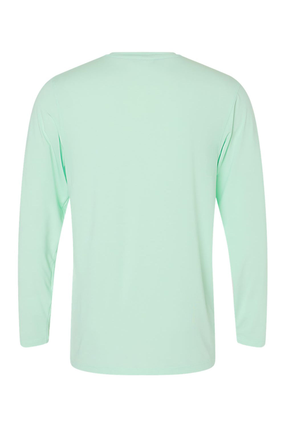 Paragon 222 Mens Aruba Extreme Performance Long Sleeve Crewneck T-Shirt Mint Green Flat Back