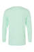 Paragon 222 Mens Aruba Extreme Performance Moisture Wicking Long Sleeve Crewneck T-Shirt Mint Green Flat Back