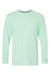 Paragon 222 Mens Aruba Extreme Performance Long Sleeve Crewneck T-Shirt Mint Green Flat Front