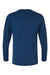 Paragon 222 Mens Aruba Extreme Performance Long Sleeve Crewneck T-Shirt Navy Blue Flat Back