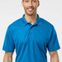 Paragon Mens Sebring Performance Moisture Wicking Short Sleeve Polo Shirt - Turquoise Blue