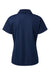 Paragon 504 Womens Sebring Performance Moisture Wicking Short Sleeve Polo Shirt Deep Navy Blue Flat Back