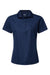 Paragon 504 Womens Sebring Performance Moisture Wicking Short Sleeve Polo Shirt Deep Navy Blue Flat Front