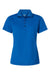 Paragon 504 Womens Sebring Performance Moisture Wicking Short Sleeve Polo Shirt Deep Royal Blue Flat Front