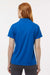 Paragon 504 Womens Sebring Performance Moisture Wicking Short Sleeve Polo Shirt Deep Royal Blue Model Back