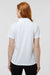 Paragon 504 Womens Sebring Performance Moisture Wicking Short Sleeve Polo Shirt White Model Back