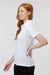Paragon 504 Womens Sebring Performance Moisture Wicking Short Sleeve Polo Shirt White Model Side