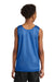 A4 A4N2206 Youth Reversible Moisture Wicking Mesh Tank Top Royal Blue/White Model Back
