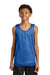 A4 A4N2206 Youth Reversible Moisture Wicking Mesh Tank Top Royal Blue/White Model Front