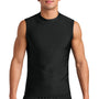 A4 Mens Compression Muscle Tank Top - Black - COMING SOON