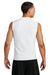 A4 A4N2306 Mens Compression Muscle Tank Top White Model Back