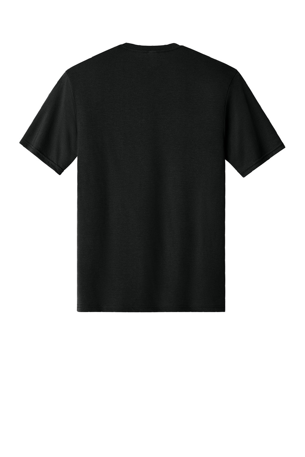 A4 A4N3013 Mens Softek Short Sleeve Crewneck T-Shirt Black Flat Back