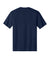 A4 A4N3013 Mens Softek Short Sleeve Crewneck T-Shirt Navy Blue Flat Back