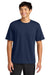 A4 A4N3013 Mens Softek Short Sleeve Crewneck T-Shirt Navy Blue Model Front