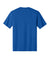 A4 A4N3013 Mens Softek Short Sleeve Crewneck T-Shirt Royal Blue Flat Back