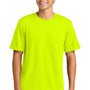 A4 Mens Softek Short Sleeve Crewneck T-Shirt - Safety Yellow - COMING SOON