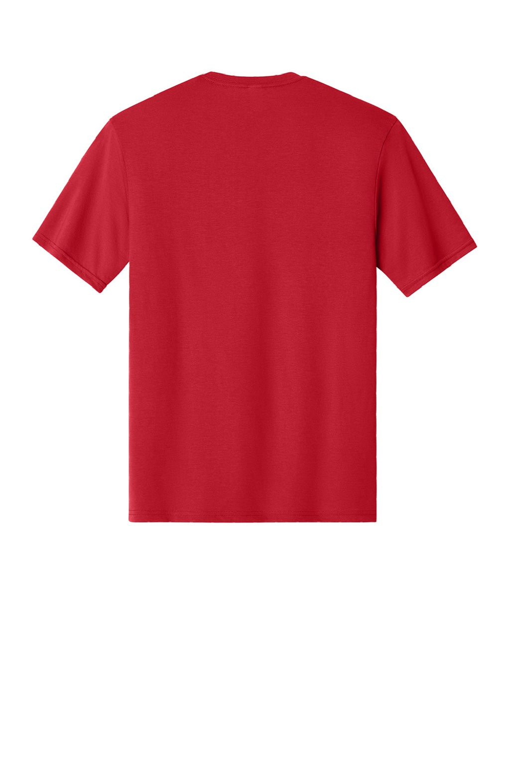 A4 A4N3013 Mens Softek Short Sleeve Crewneck T-Shirt Scarlet Red Flat Back