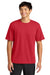 A4 A4N3013 Mens Softek Short Sleeve Crewneck T-Shirt Scarlet Red Model Front