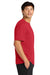 A4 A4N3013 Mens Softek Short Sleeve Crewneck T-Shirt Scarlet Red Model Side