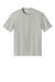 A4 A4N3013 Mens Softek Short Sleeve Crewneck T-Shirt Silver Grey Flat Front