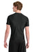 A4 A4N3130 Mens Compression Short Sleeve Crewneck T-Shirt Black Model Back