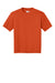 A4 A4N3142 Mens Performance Moisture Wicking Short Sleeve Crewneck T-Shirt Athletic Orange Flat Front