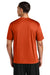 A4 A4N3142 Mens Performance Moisture Wicking Short Sleeve Crewneck T-Shirt Athletic Orange Model Back