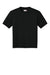 A4 A4N3142 Mens Performance Moisture Wicking Short Sleeve Crewneck T-Shirt Black Flat Front