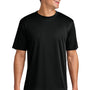 A4 Mens Performance Moisture Wicking Short Sleeve Crewneck T-Shirt - Black