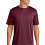 A4 Mens Performance Moisture Wicking Short Sleeve Crewneck T-Shirt - Cardinal Red
